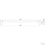 2457-334ZN87ZN87--Uchwyt-meblowy-podłużny-2457-320-Aluminiowy-Złoty-Szczotkowany-Siro-Skandynawskie-Uchwyty_5