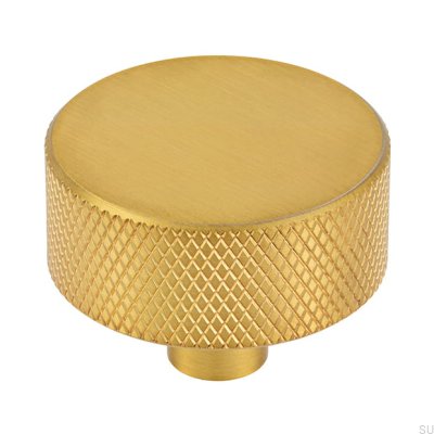 Bouton de meuble 2464 33 Aluminium Brossé Or