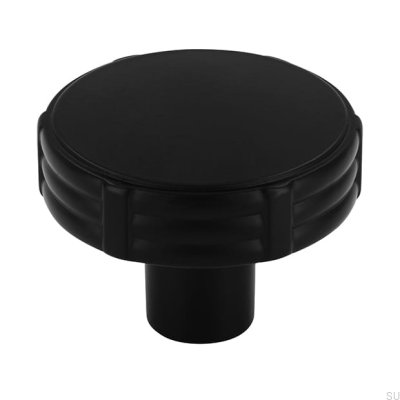 Bouton de meuble 2612 35 Métal Noir Mat