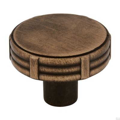Bouton de meuble 2612 35 Métal Or Antique