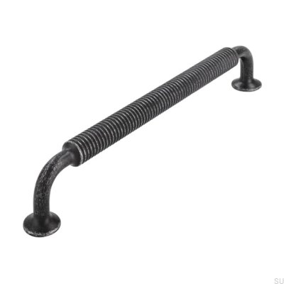 Poignée de meuble allongée 2630 160 Métal Argent Brossé