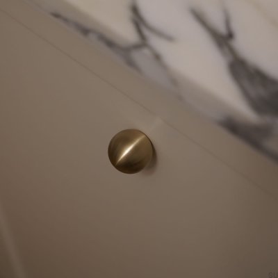 Bouton de meuble Boule 11 30 Laiton