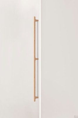 Poignée de meuble allongée en bois de chêne non verni Big 832 de Hinoki Wood