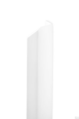 Poignée de meuble Vann 1200 Edge en aluminium blanc mat