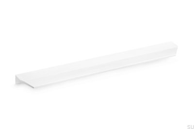 Poignée de meuble Vann 350 Edge en aluminium blanc mat