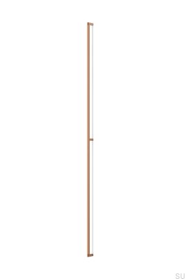 Poignée de meuble Brooklyn 1056 en aluminium brossé doré Cava