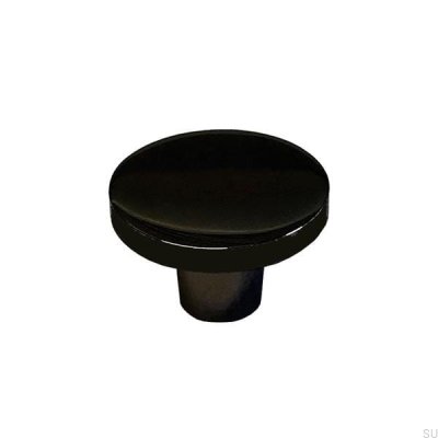 Bouton de meuble Rivet 25 Métal noir