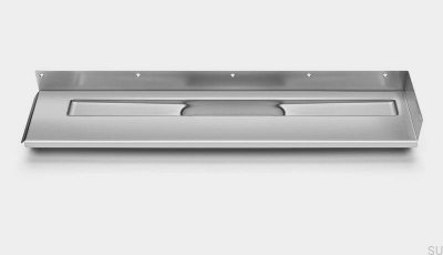Drain linéaire 1003 700 Bride droite Mur acier