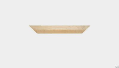 Kit d'installation pour siphon d'angle de 22 mm dans les planchers en bois