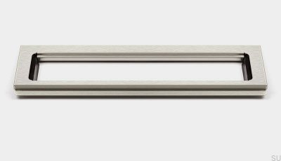 Cadre de drainage ClassicLine 315 8 en acier brossé