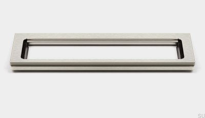 Cadre de drainage ClassicLine 995 12 en acier brossé