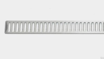 Grille de drainage ClassicLine Colonne 860 Acier brossé