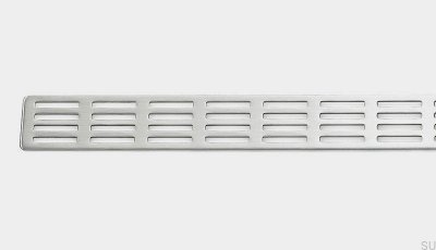 Grille de drainage ClassicLine Stripe 960 Acier brossé