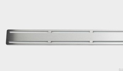 Grille pour drain ClassicLine Anniversario 280 Acier Brossé