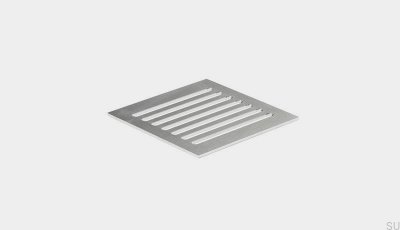 Grille ClassicLine Column 130 pour siphon carré