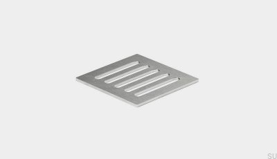 Grille ClassicLine Column 88 pour siphon carré