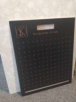 Présentoir L Noir Mat
