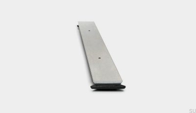 Panneau de drainage linéaire en acier brossé HighLine Custom 253