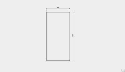 Paroi de douche GlassLine 900