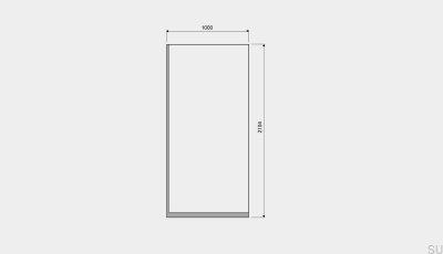 Paroi de douche GlassLine 1000