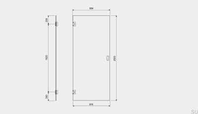 Portes de douche GlassLine 900
