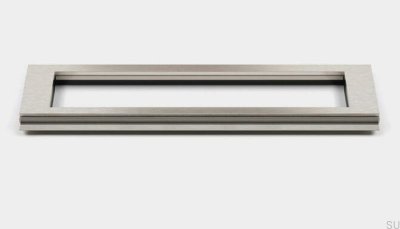 Cadre pour siphon autoportant HighLine 800 25 Acier brossé