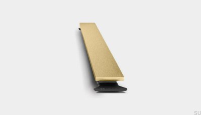 Panneau de drainage linéaire HighLine 733 Steel Gold PVD