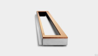 Cadre de drainage Highline 895 25 en acier et cuivre PVD