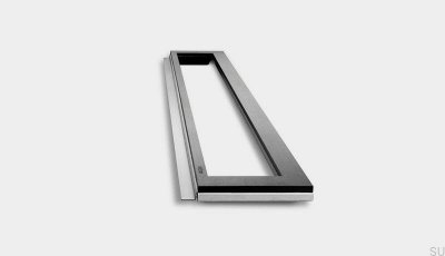 Cadre de drainage Highline 695 15 en acier noir PVD