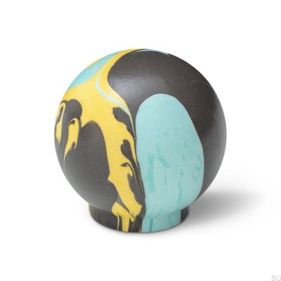 Bouton de meuble Ren Octopus Trace 35 Bois Hêtre