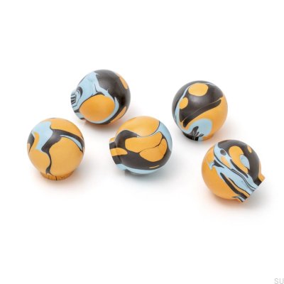 Bouton de meuble Ren Etna Cooling 35 en bois de hêtre