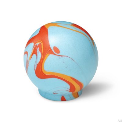 Bouton de meuble Ren Red Sea 35 en bois de hêtre