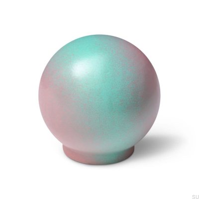 Bouton de meuble Ren Gradient Vert Clair par Purple 35 Bois Hêtre