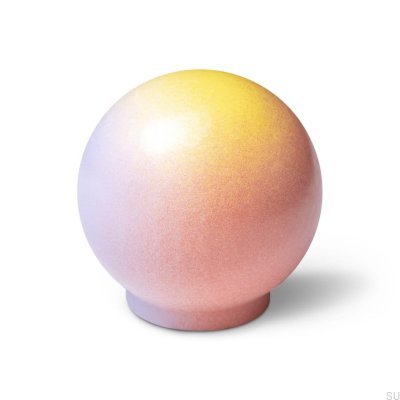 Bouton de meuble Ren Gradient Peachy Trio 35 Bois Hêtre