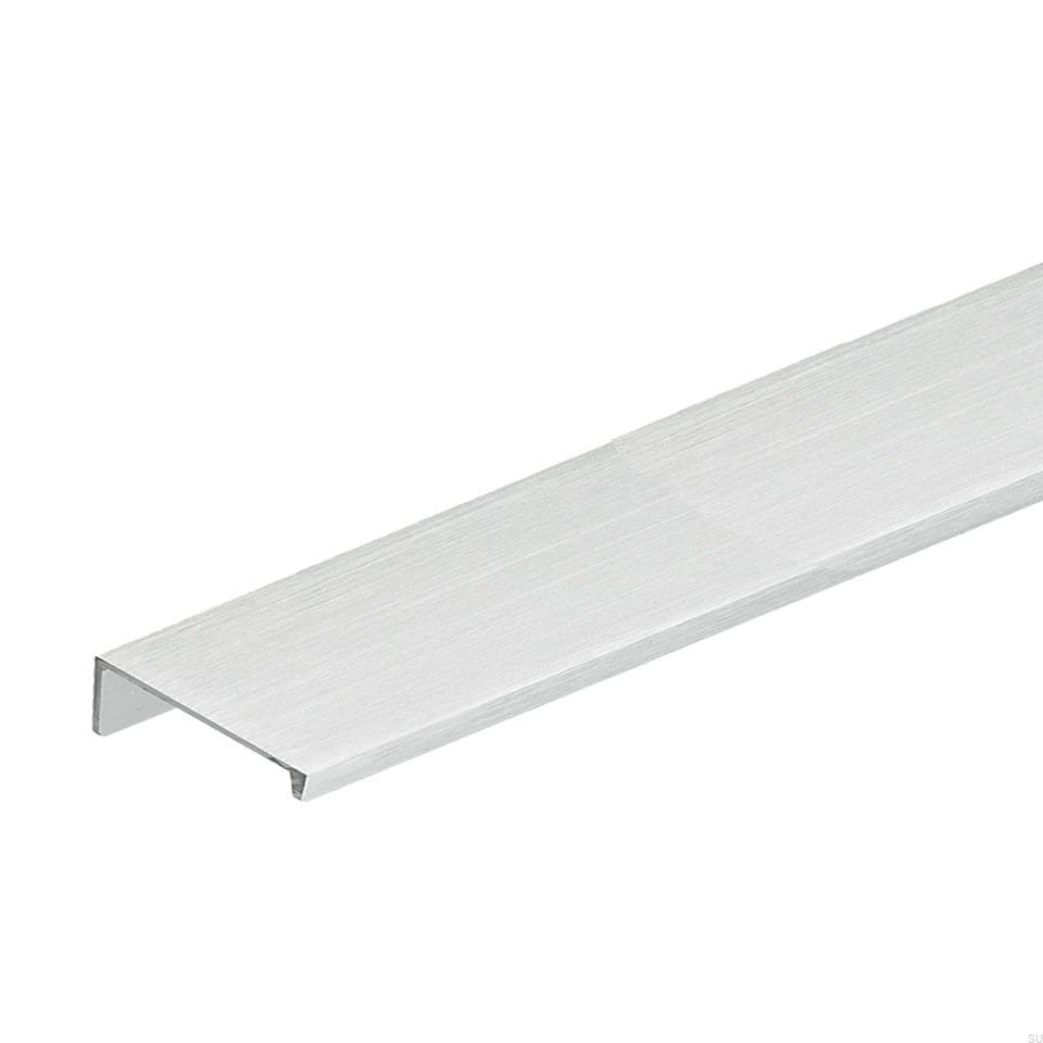 Zdjęcie produktowe uchwytu slim 25 srebrnego stalowego