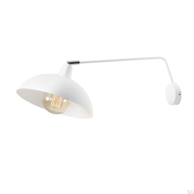 Applique Espace Métal Blanche