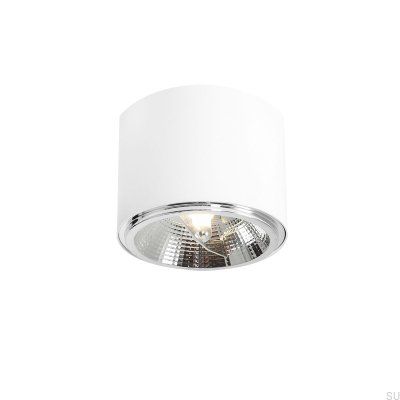 Plafonnier Bot Métal Blanc