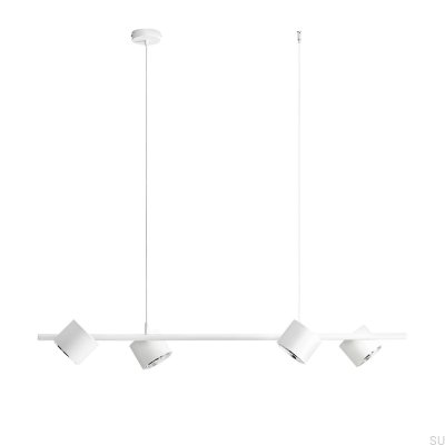 Lampe suspendue Bot 4 Metal White