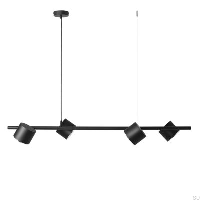 Lampe suspendue Bot 4 Metal noire