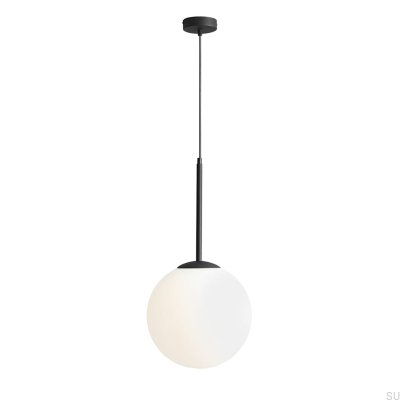 Suspension Bosso Medium 30 en métal noir