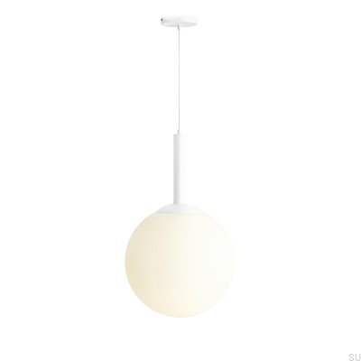 Suspension Bosso Grande 40 en métal blanc