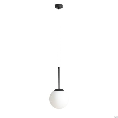 Lampe suspendue Bosso Mini 20 en métal noir