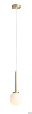 Lampe suspendue en laiton Bosso Mini 14