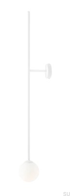 Applique murale Pinne en métal blanc