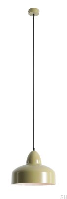 Lampe suspendue Como Metal Pistache