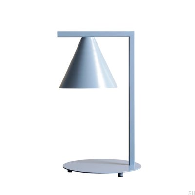 Lampe de bureau Form Metal Bleu