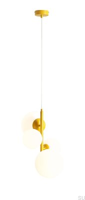 Suspension Bloom 4 Metal moutarde