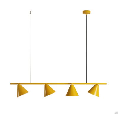 Suspension Form 4 Métal Moutarde