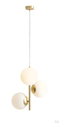 Lampe suspendue en laiton Fin 3 M