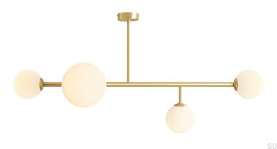 Plafonnier Dione 4 en laiton